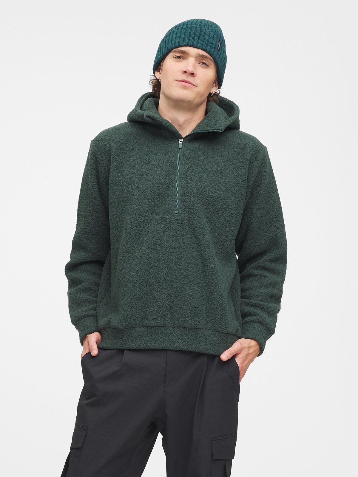 Twentyfour Mode Pile Hood HZ H Dyp Grønn