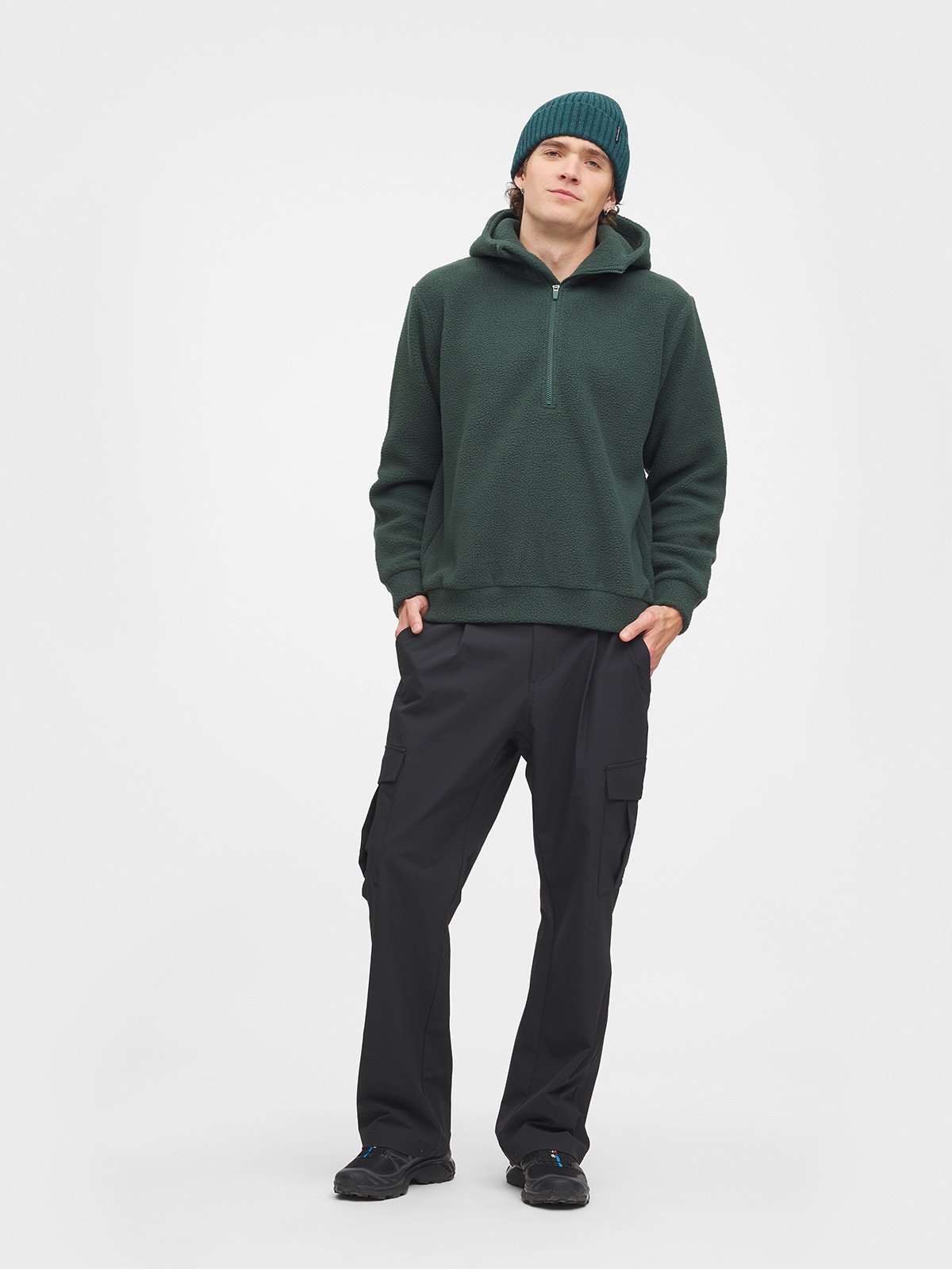 Twentyfour Mode Pile Hood HZ H Dyp Grønn