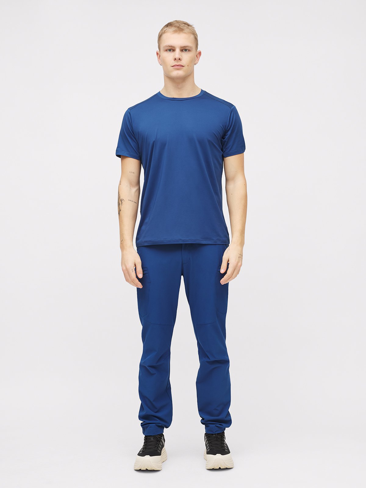 Twentyfour Venture Tee H Mørk Blå