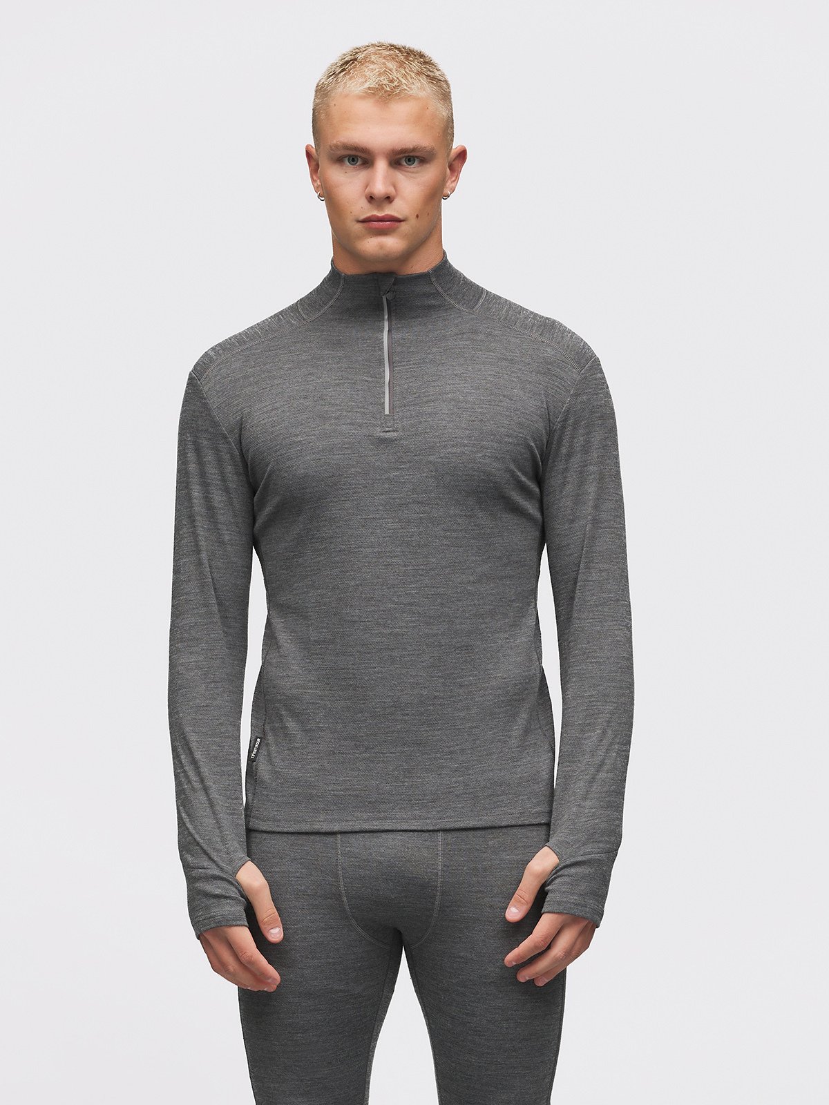 Twentyfour Flow Active Ulltopp H Gråmelert