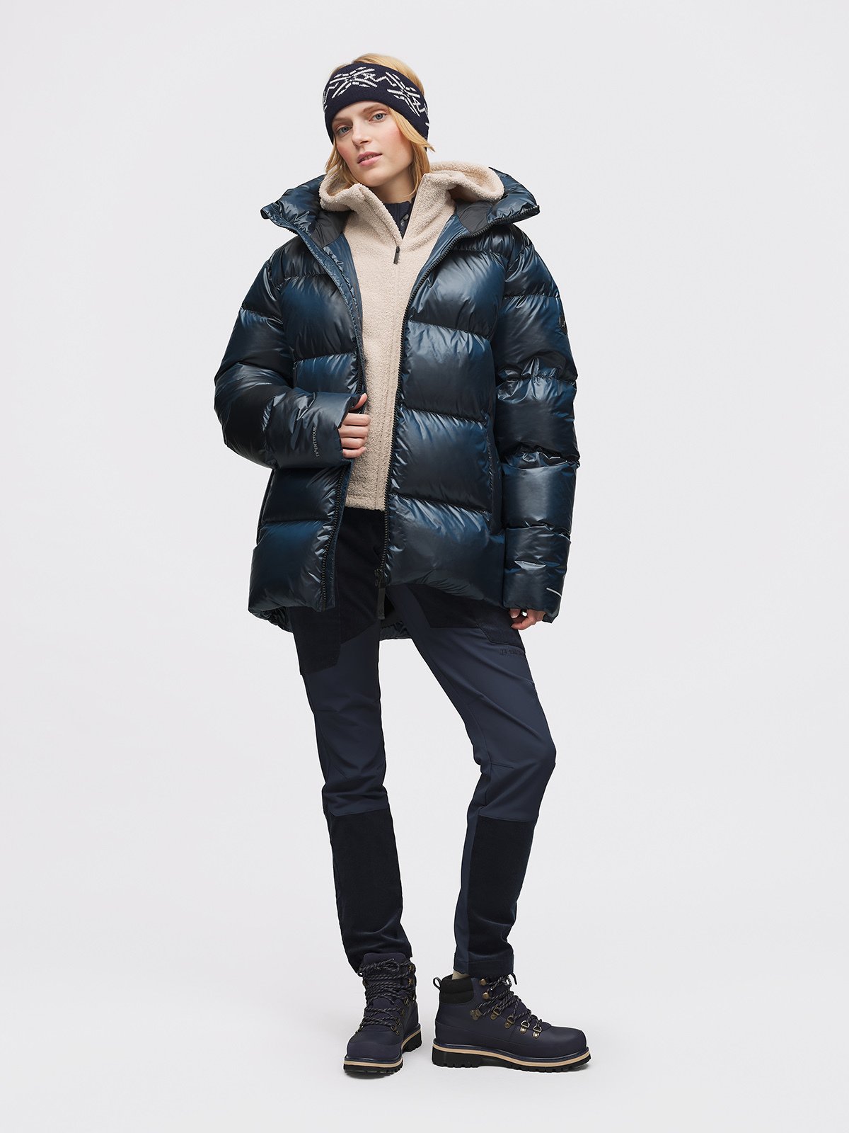 Twentyfour Mode Niko Dunjakke H Marine