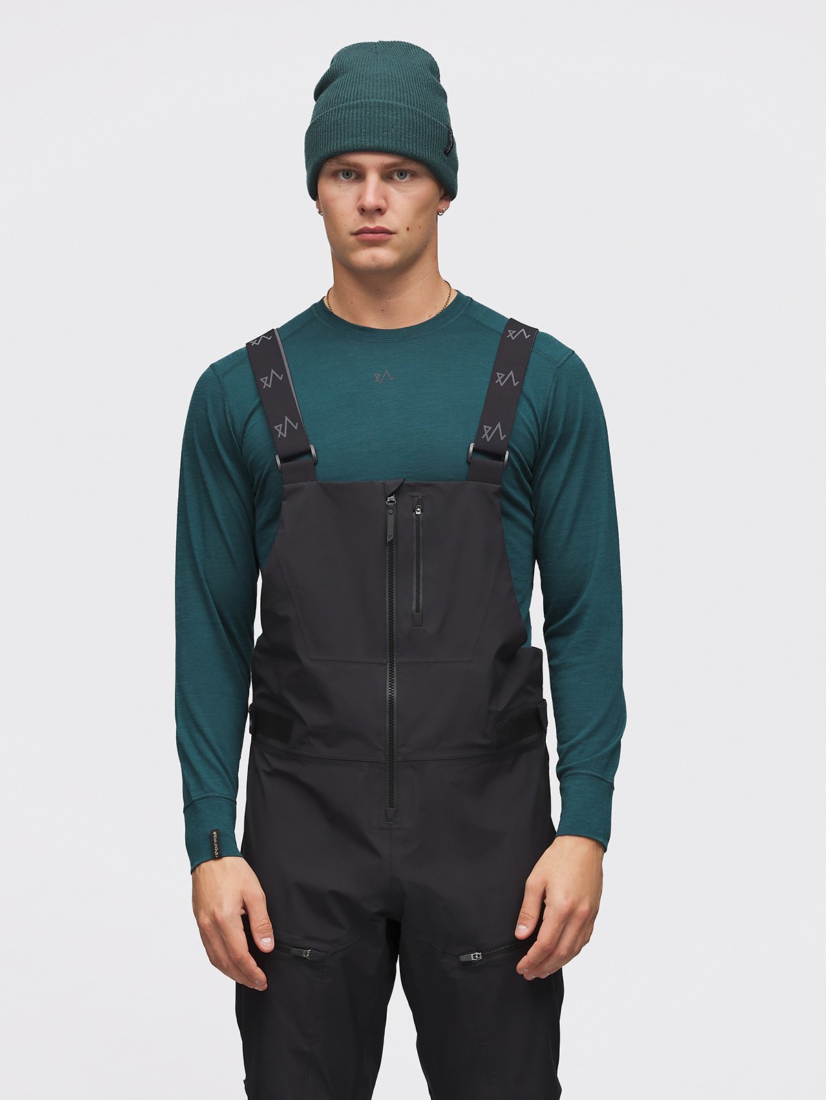 Twentyfour Aurora 3L Bib Skallbukse H Sort