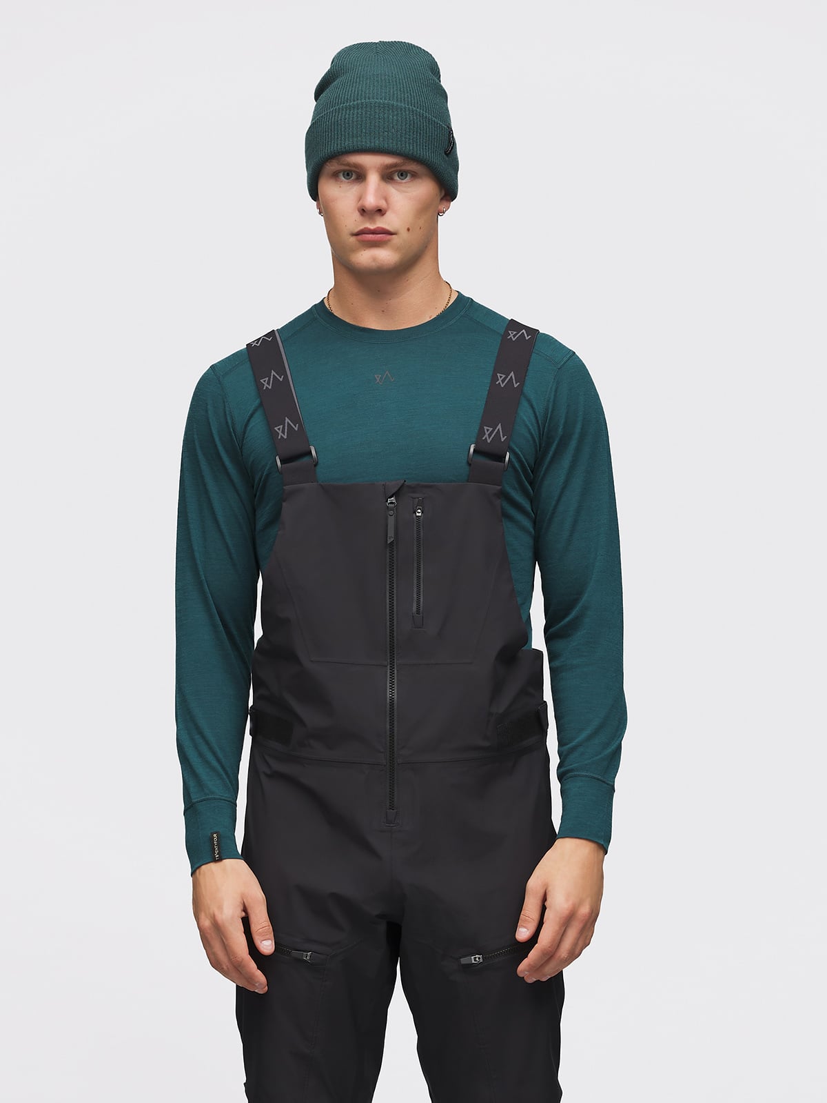 Twentyfour Aurora 3L Bib Skallbukse H Sort