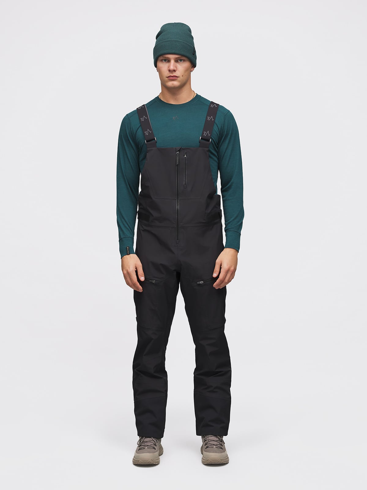 Twentyfour Aurora 3L Bib Skallbukse H Sort