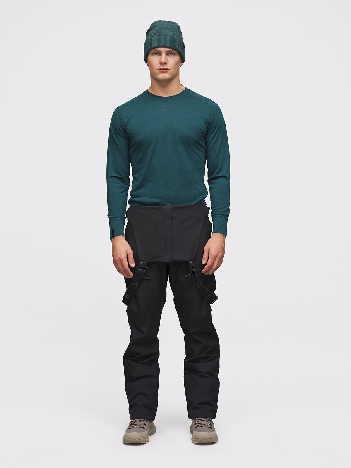 Twentyfour Aurora 3L Bib Skallbukse H Sort