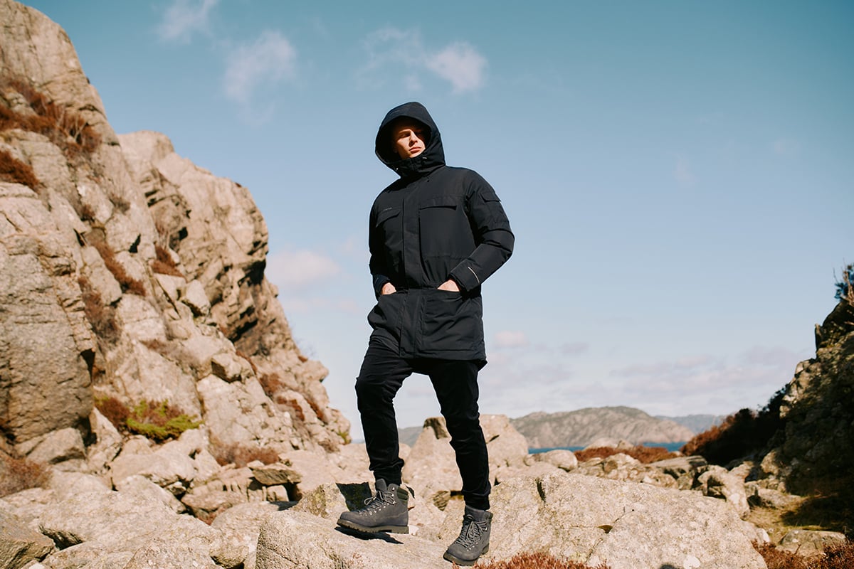 Twentyfour Aurora Arlo Parka H Sort