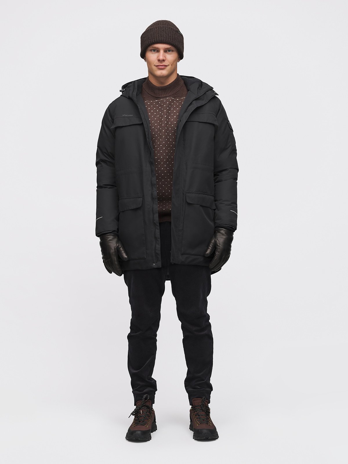 Twentyfour Aurora Arlo Parka H Sort