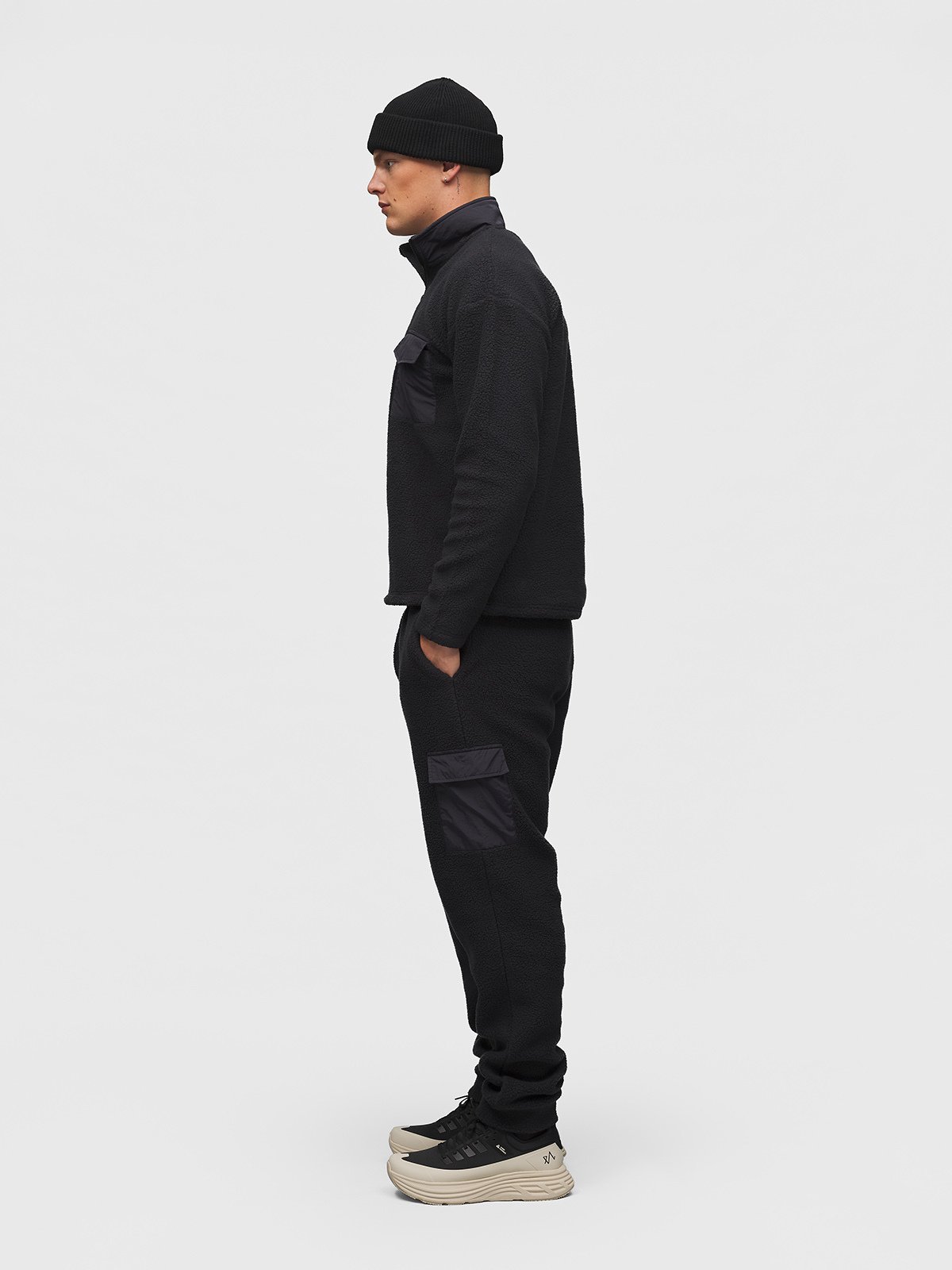 Twentyfour Mode Zac HZ Fleece H Sort