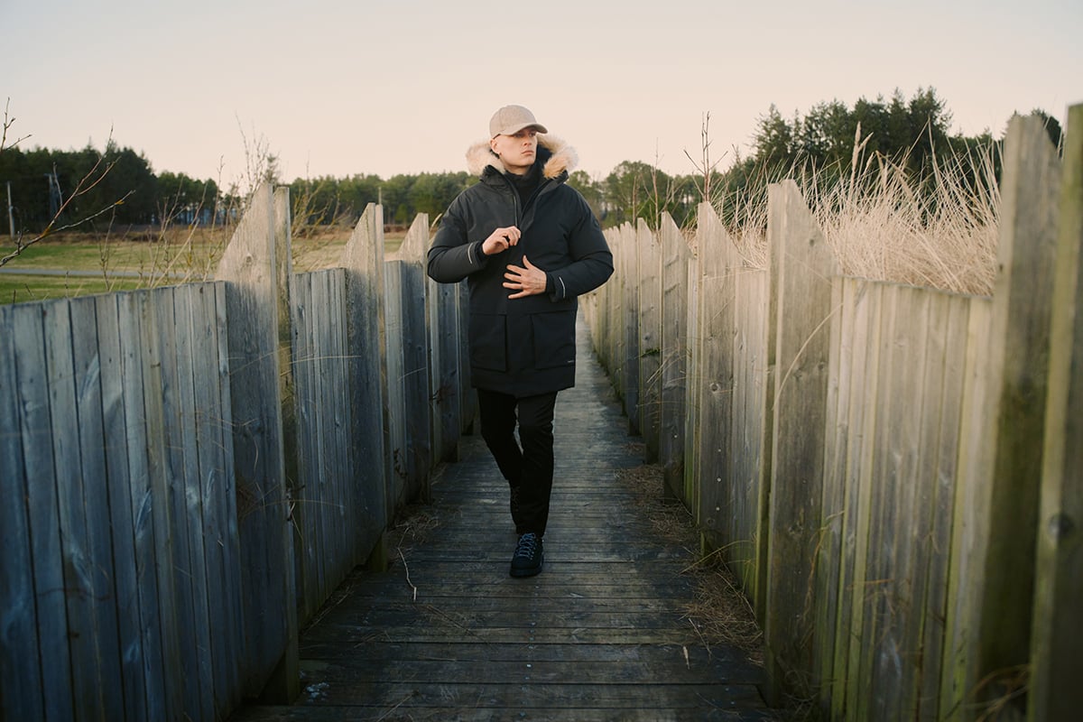 Twentyfour Mode Abel Parkas H Sort