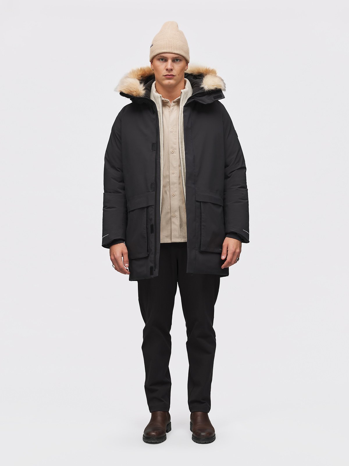 Twentyfour Mode Abel Parkas H Sort