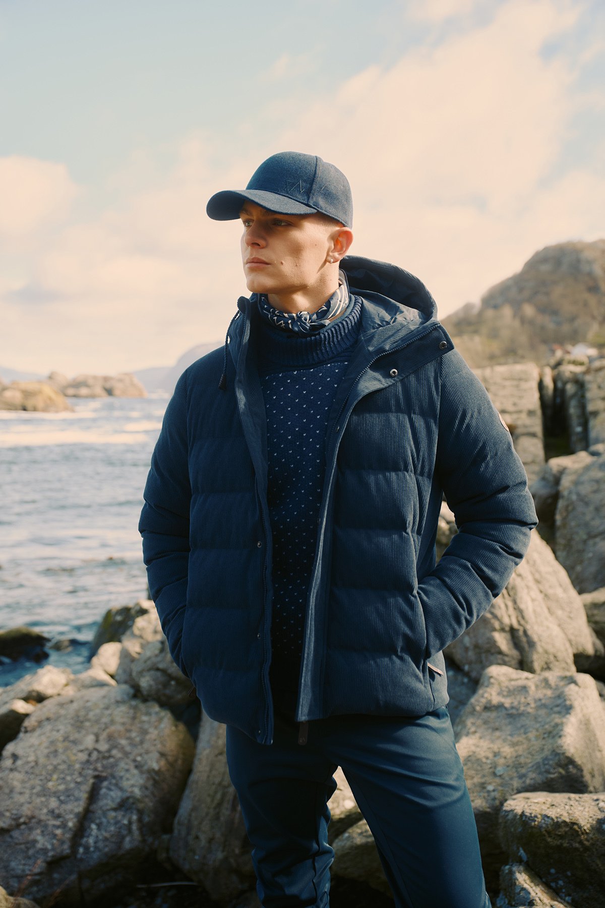 Twentyfour Legacy Clomax Cord Jakke H Marine