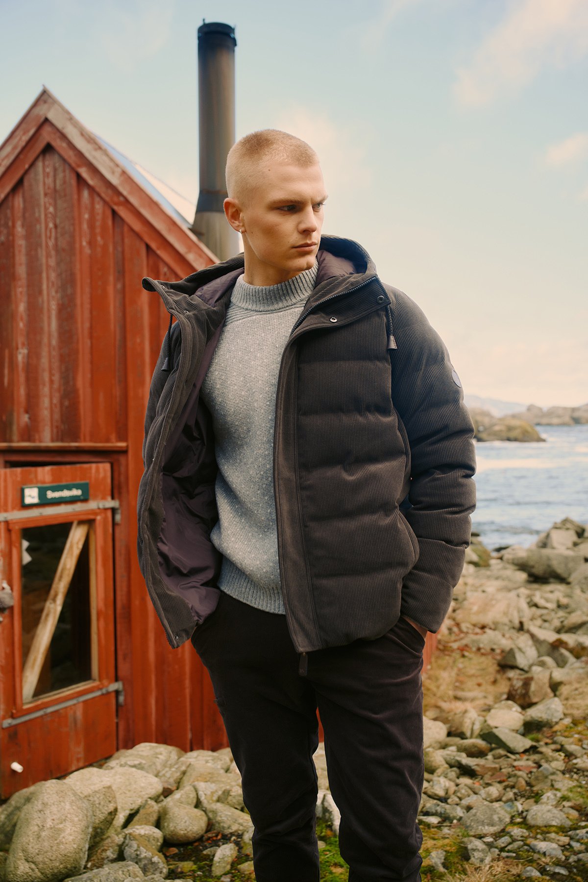 Twentyfour Legacy Clomax Cord Jakke H Mørk Brun