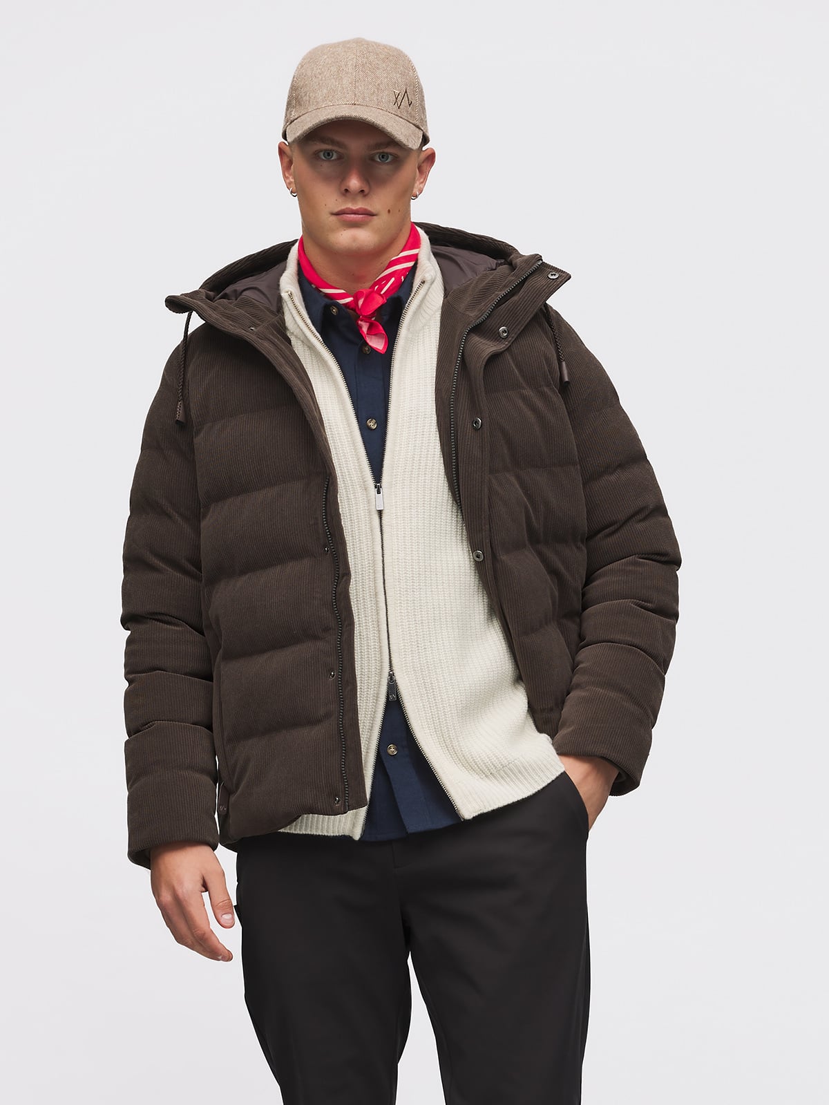Twentyfour Legacy Clomax Cord Jakke H Mørk Brun