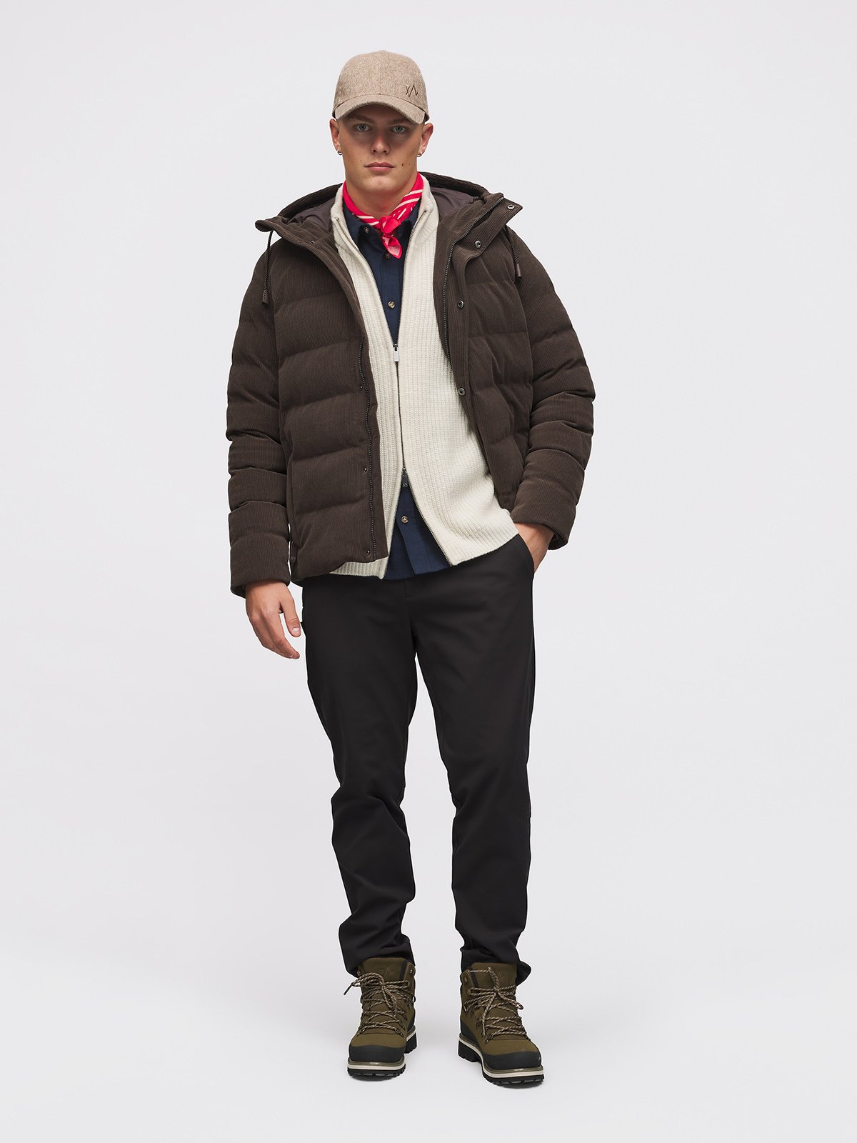 Twentyfour Legacy Clomax Cord Jakke H Mørk Brun