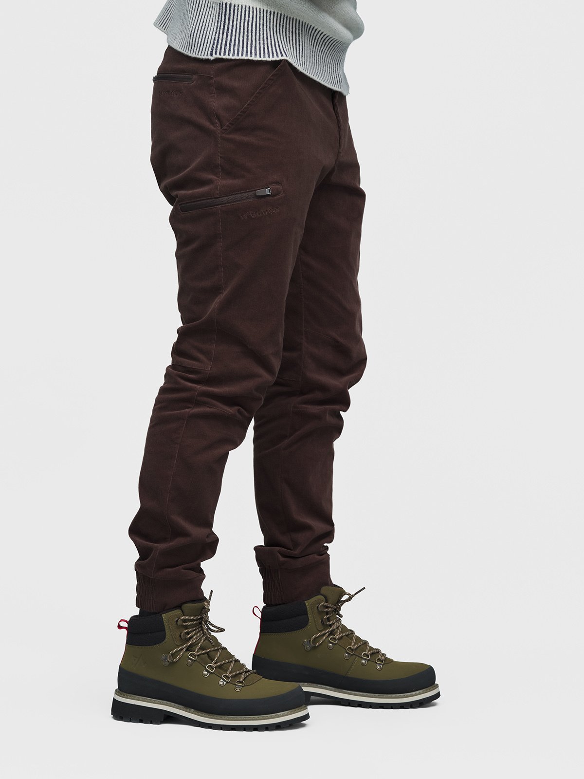 Twentyfour Aurora Cordbukse H Mørk Brun