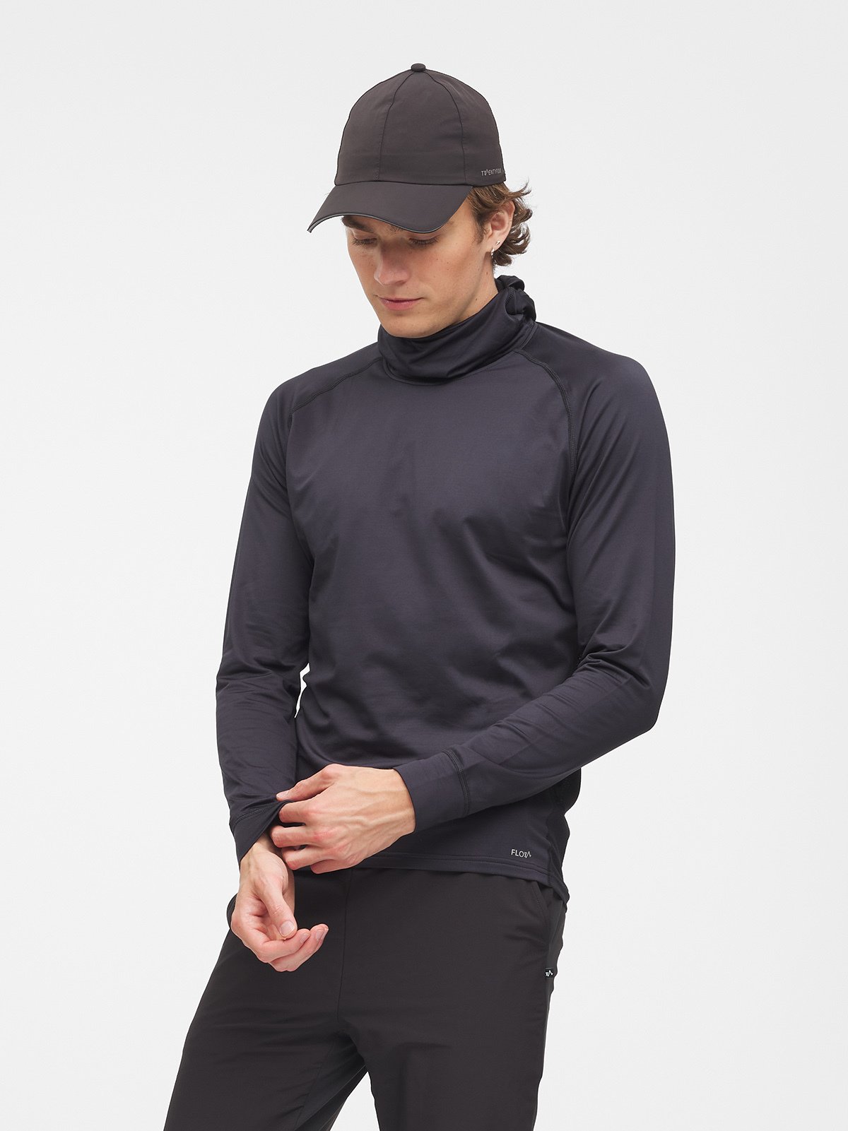 Twentyfour Flow Hooded Baselayer Top H Sort