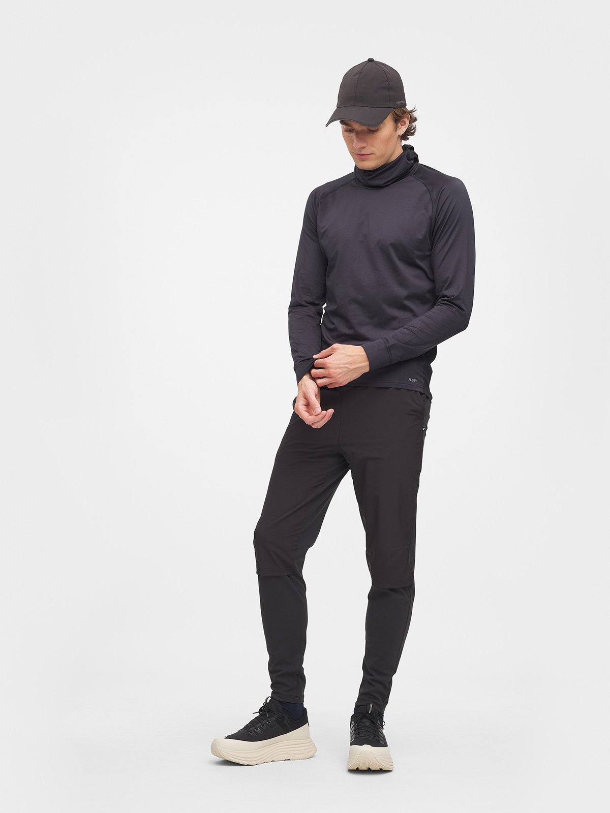Twentyfour Flow Hooded Baselayer Top H Sort