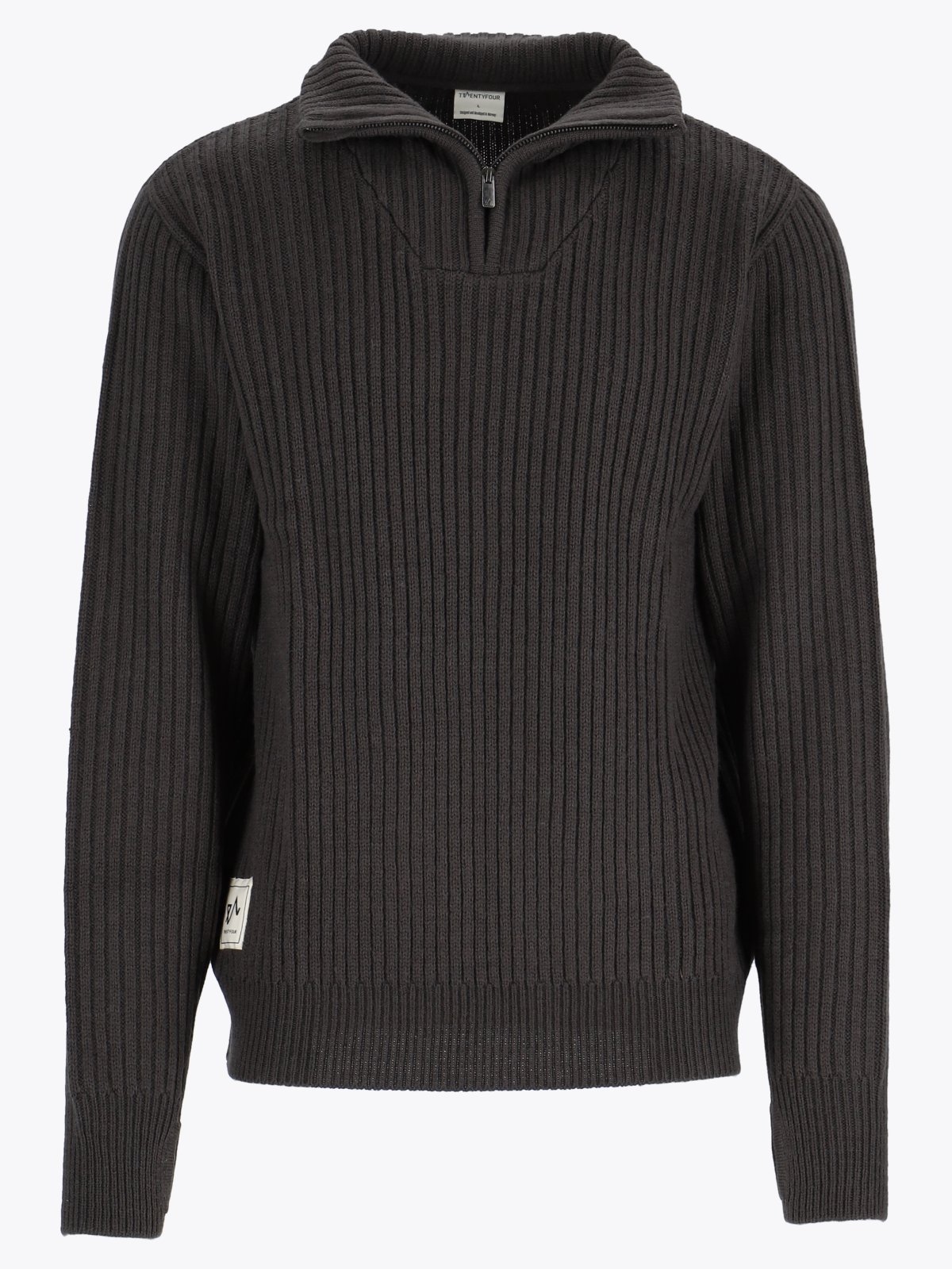 Twentyfour Finse HZ Wool Sweater Skyggesort