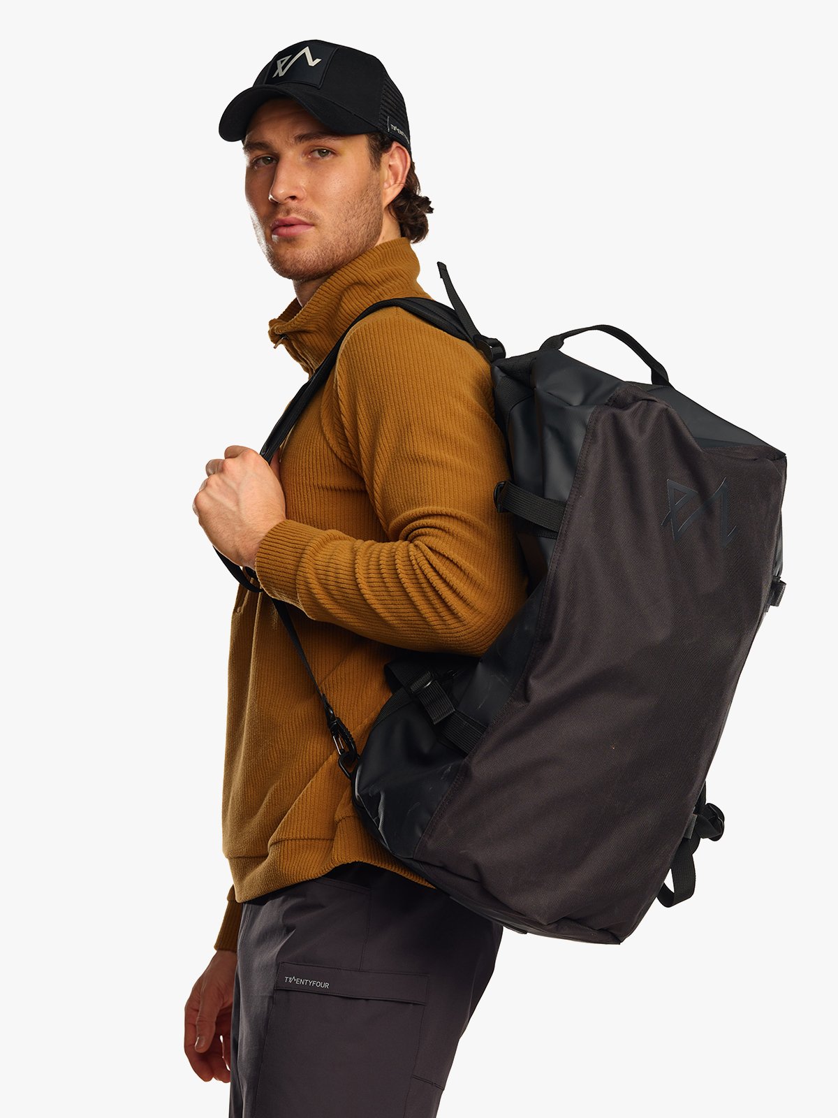Twentyfour & Duffelbag 50L Sort