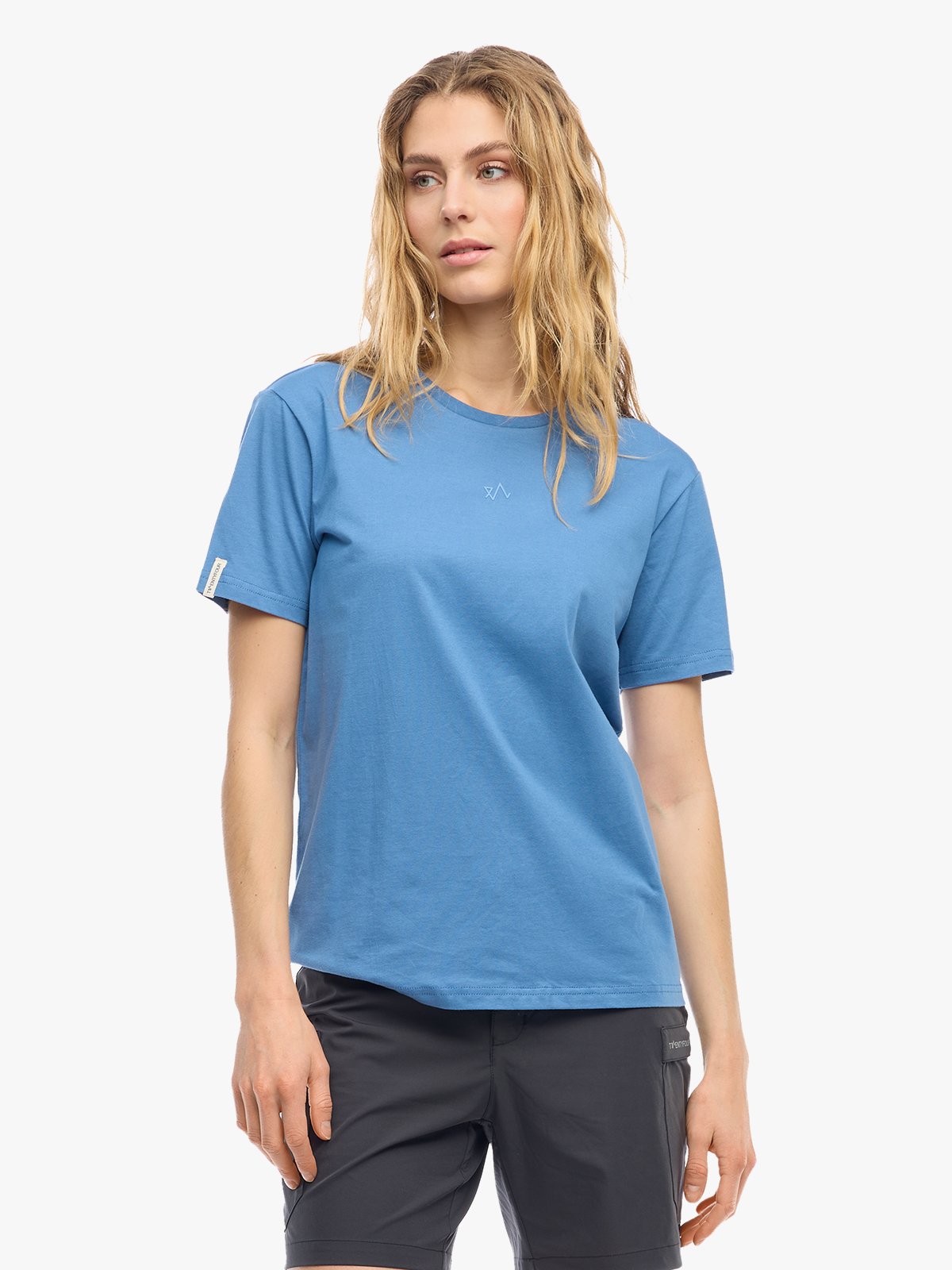 Twentyfour Mode T-skjorte U Mellomblå