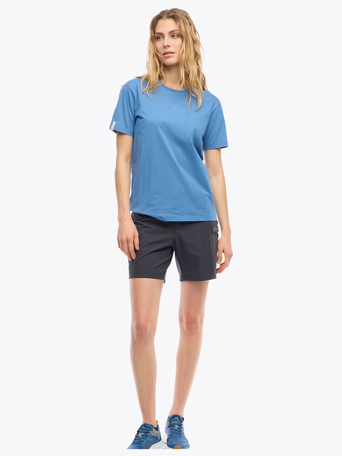 Twentyfour Mode T-skjorte U Mellomblå