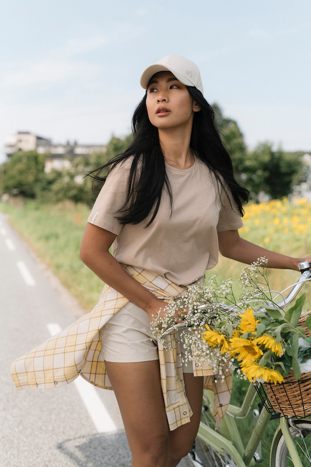 Twentyfour Mode T-skjorte U Sand