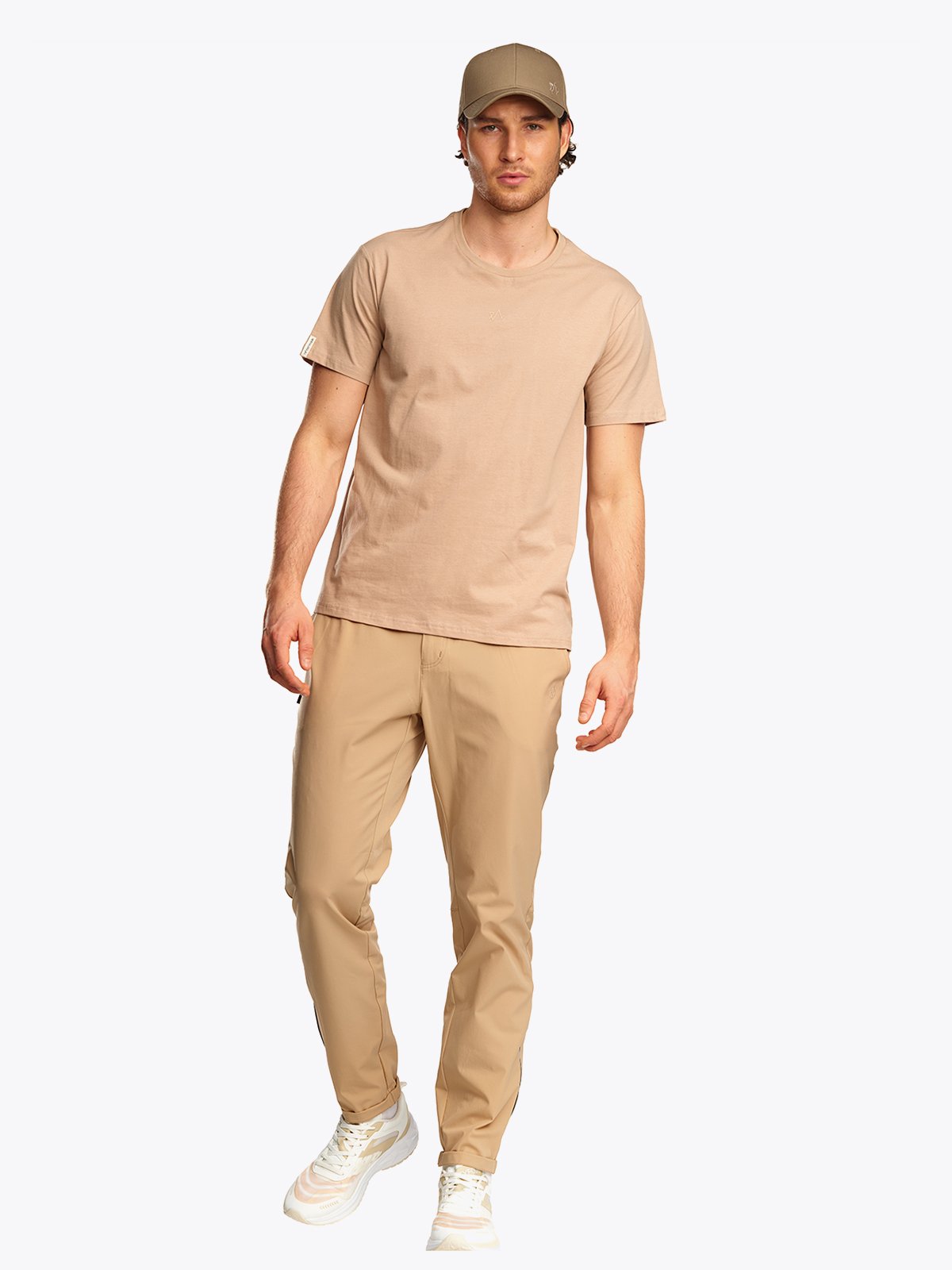 Twentyfour Mode T-skjorte U Sand