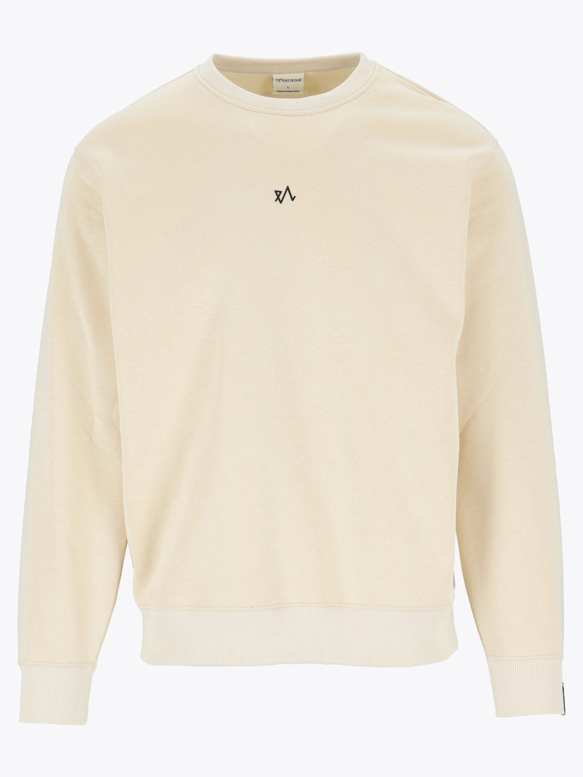 Twentyfour Mode Crewneck U Gråhvit