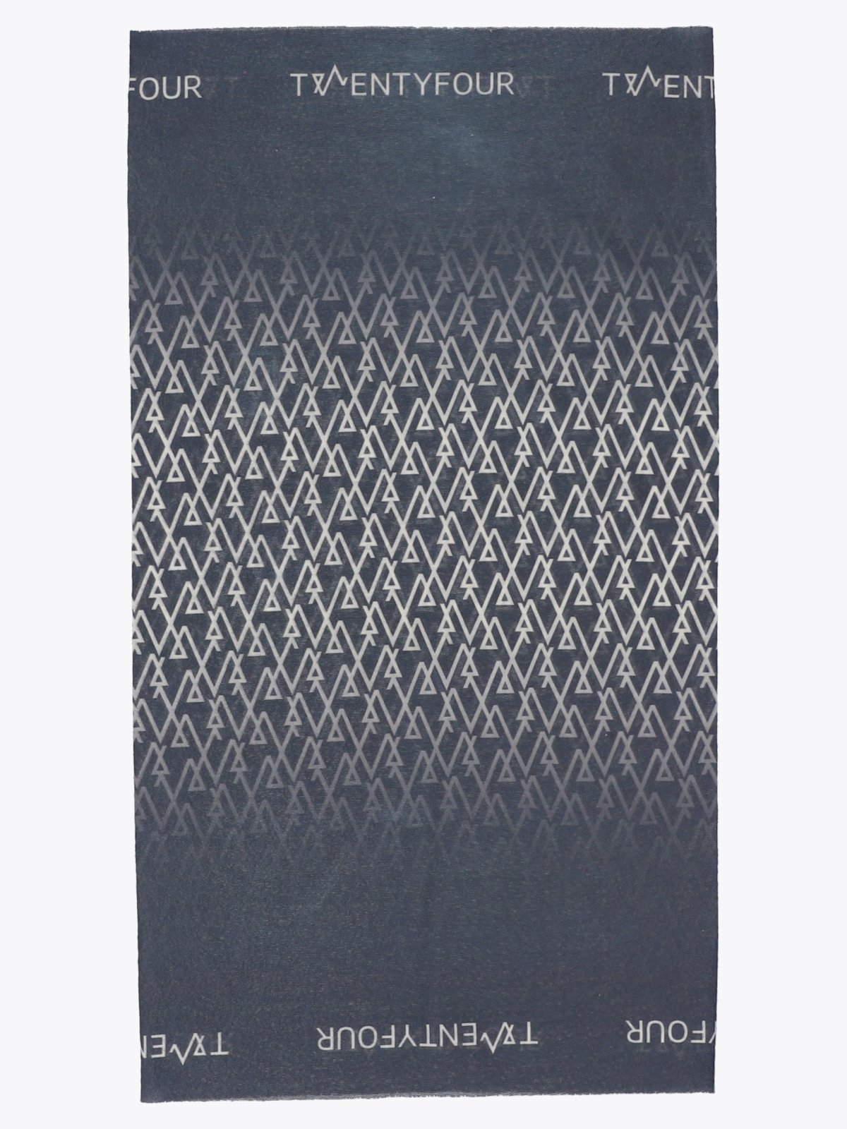 Twentyfour & Logo Hals Blekkblå