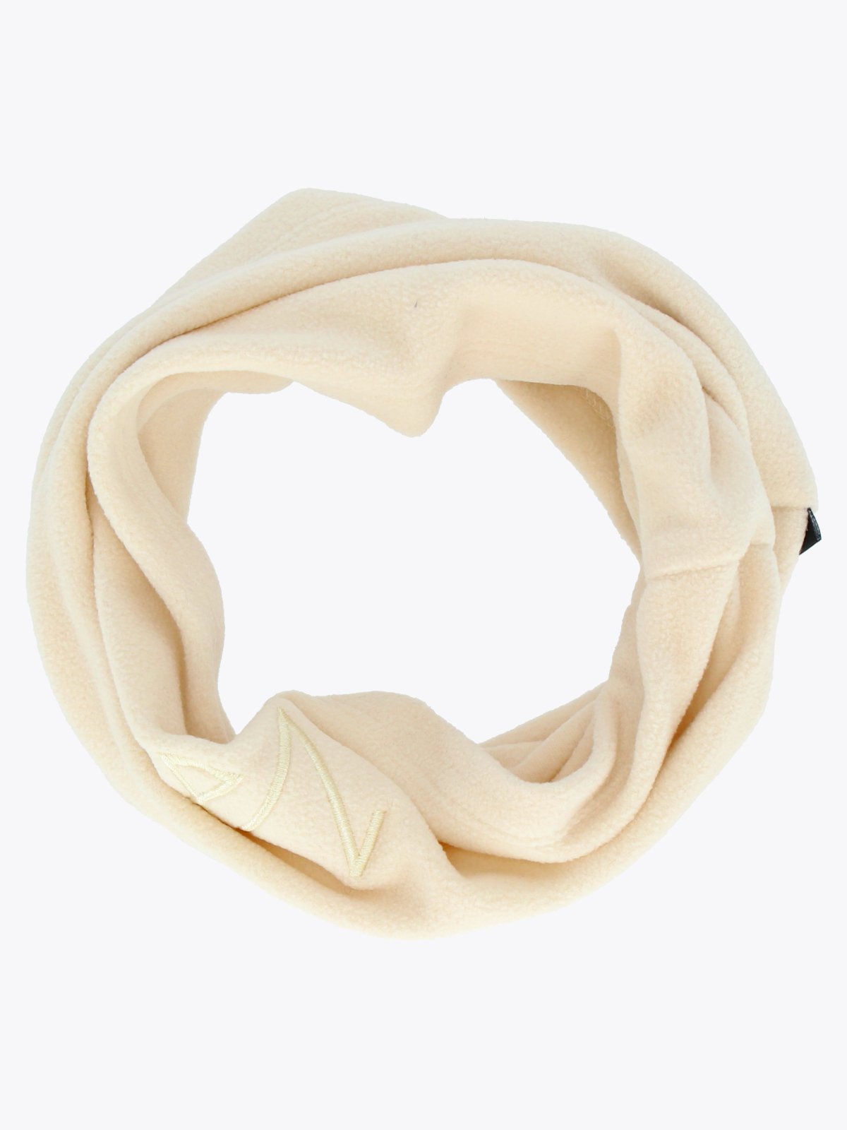 Twentyfour & Fleece Hals Gråhvit