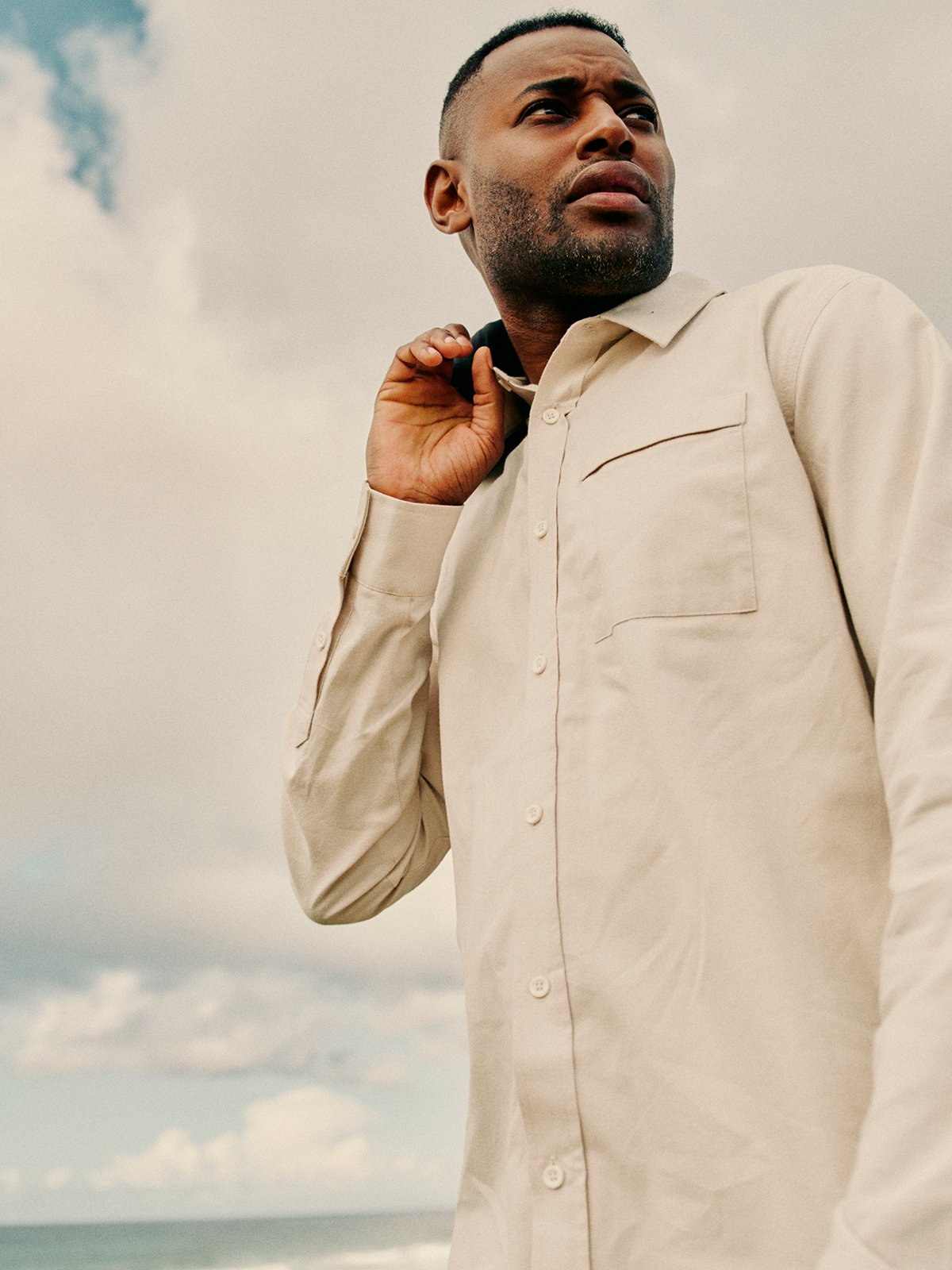 Twentyfour Mode Skjorte U Gråhvit