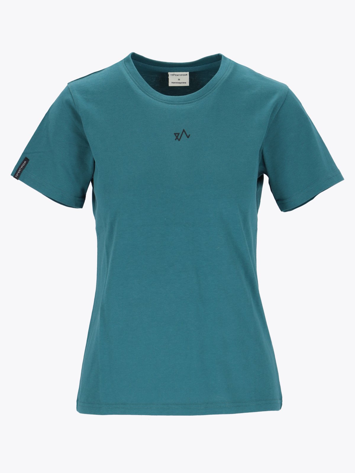 Twentyfour & T-skjorte D Blågrønn