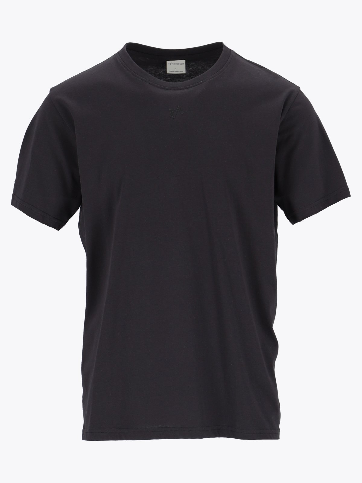 Twentyfour & T-skjorte U Sort