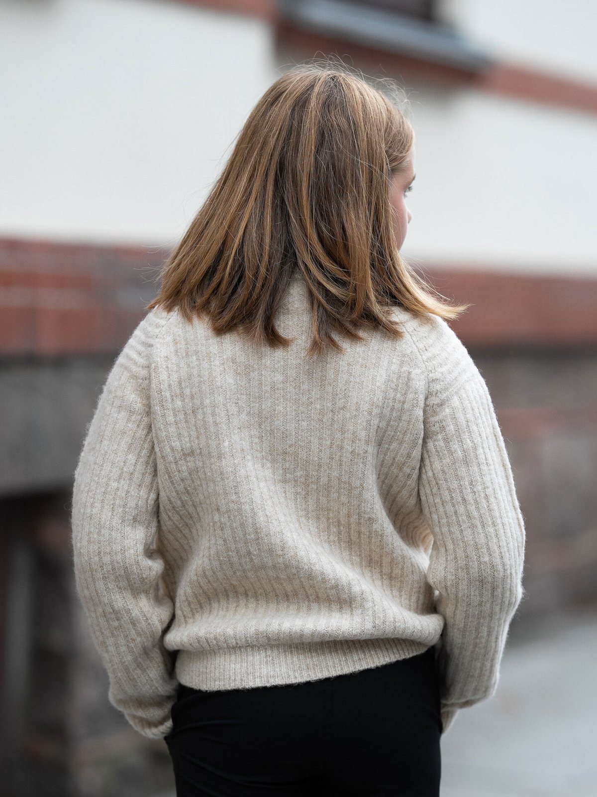 Twentyfour Mode Iris HZ Genser J Beige Mel