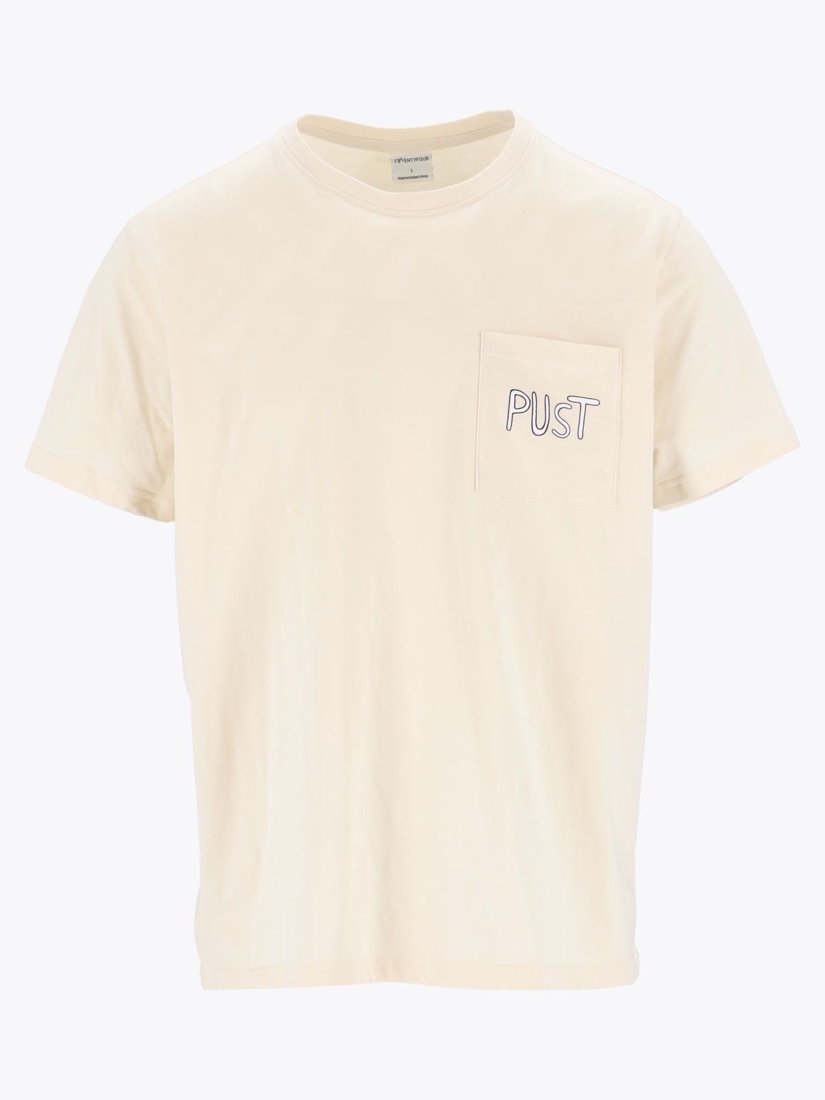 Twentyfour Mode X Frida Tee U Gråhvit