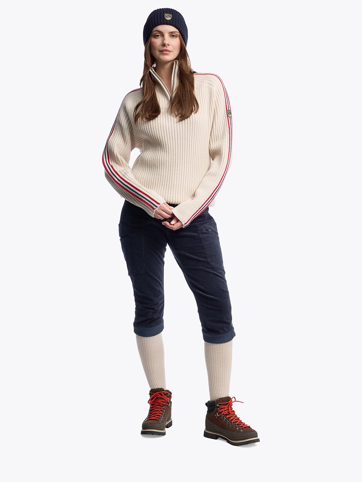 Twentyfour Aurora KLN Ullgenser U Gråhvit