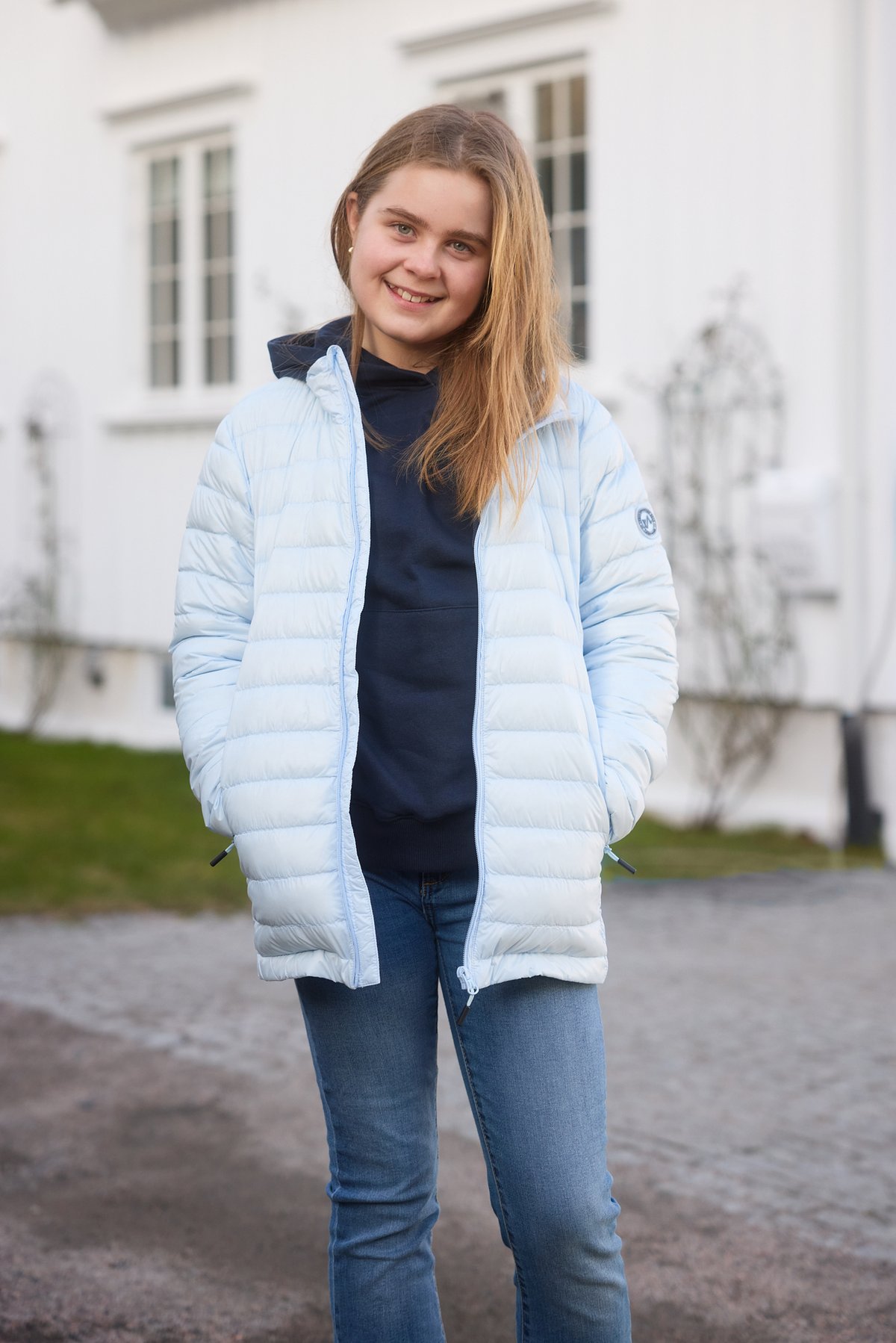 Twentyfour Venture Lett Dunjakke JR Isblå
