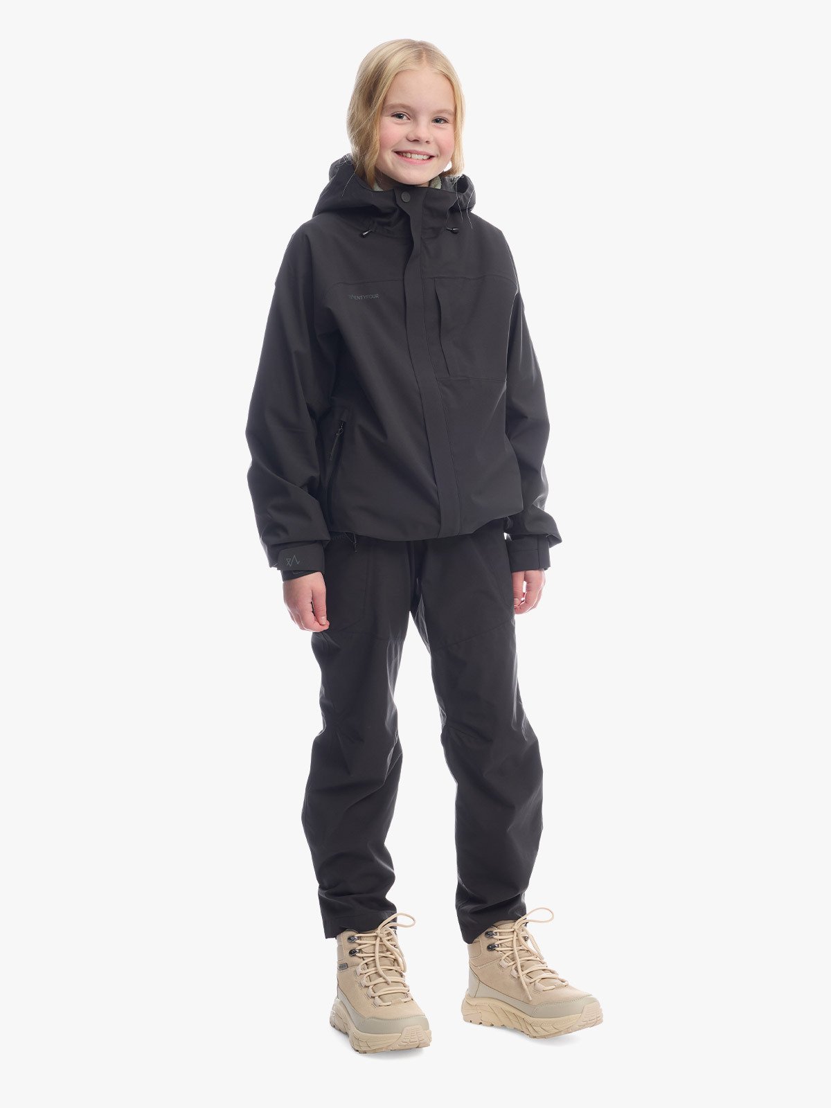 Twentyfour Venture Skalljakke Junior Sort