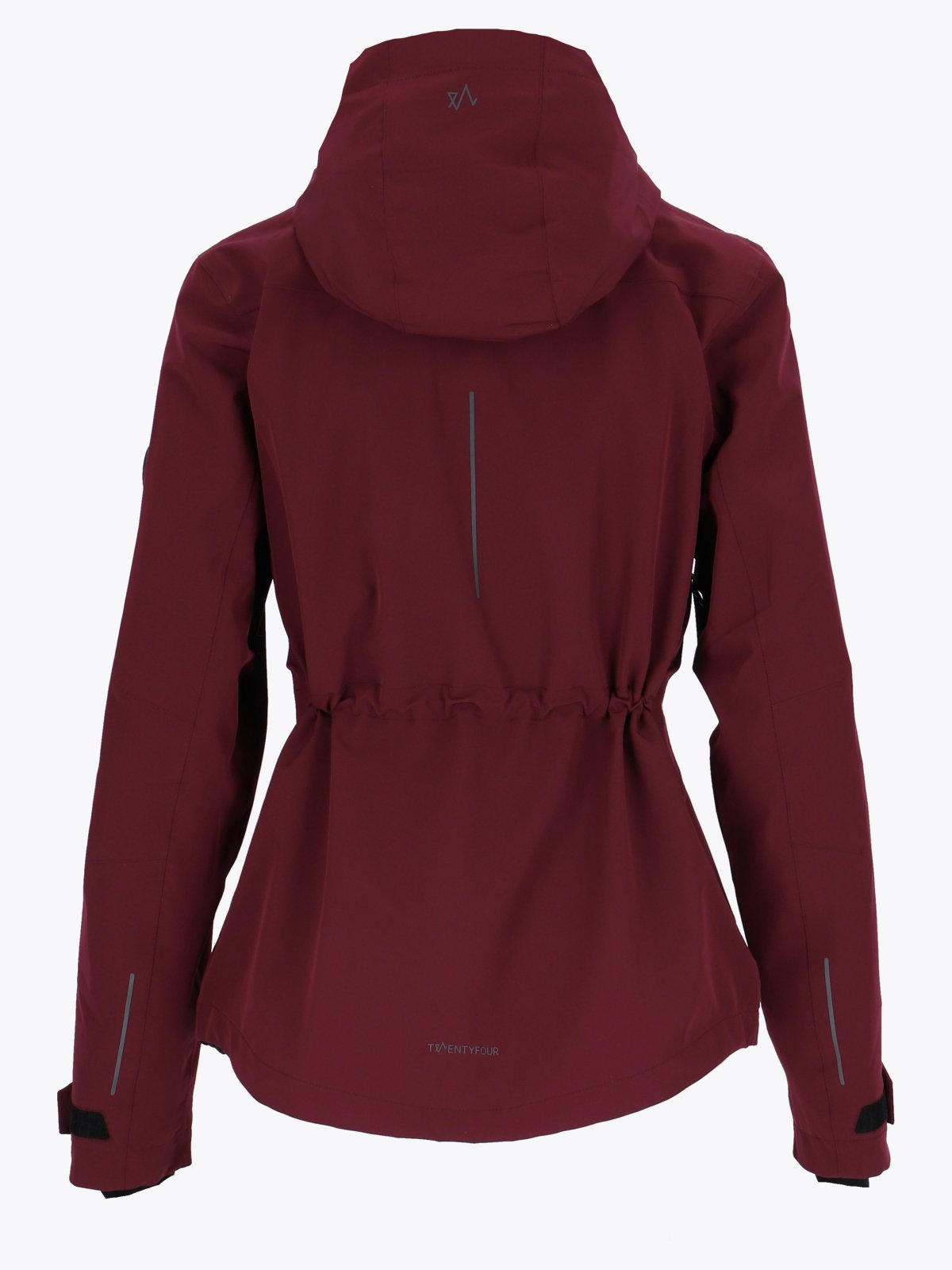 Twentyfour Aurora 2L Skalljakke D M Burgunder