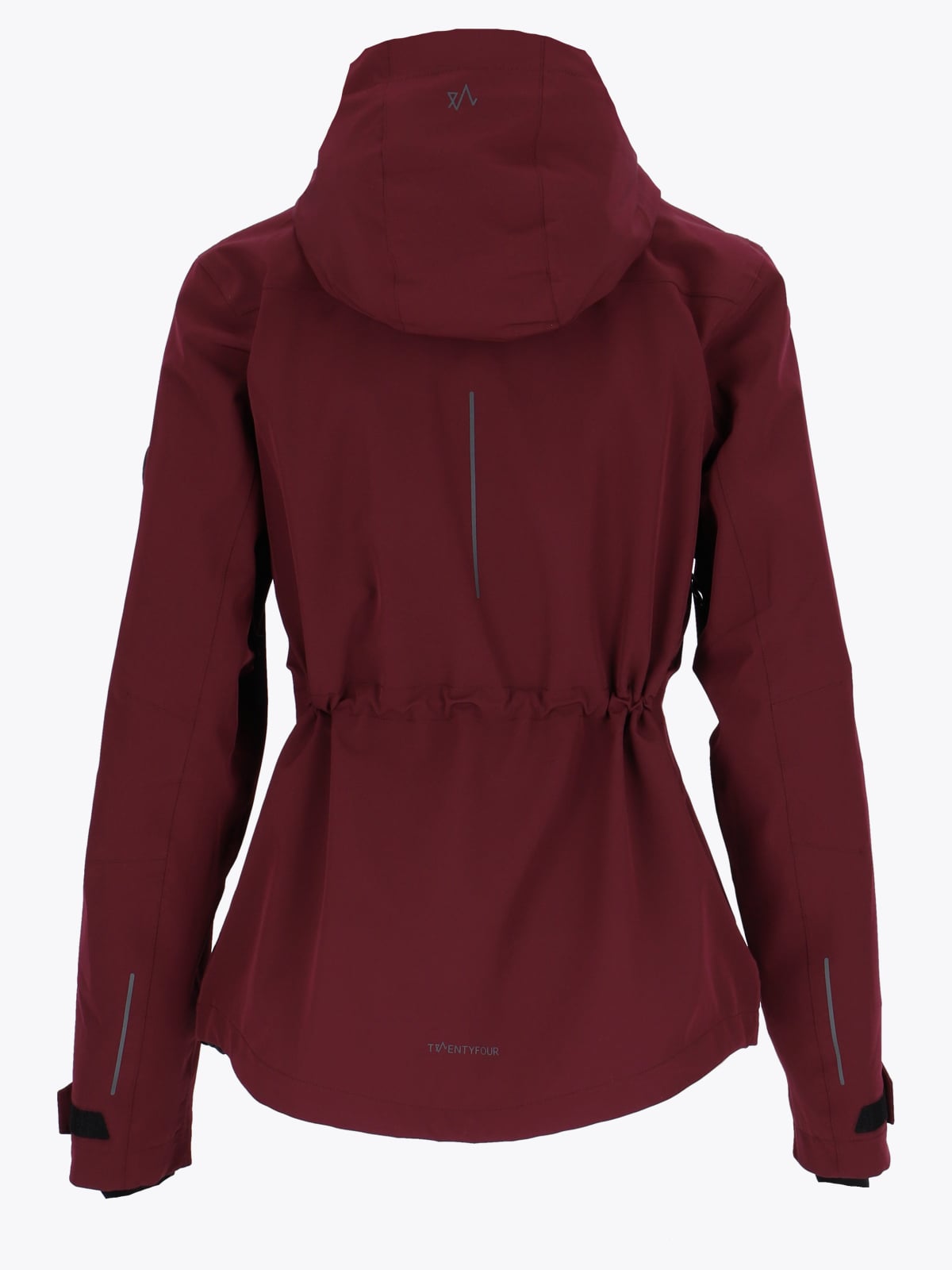 Twentyfour Aurora 2L Skalljakke D M Burgunder