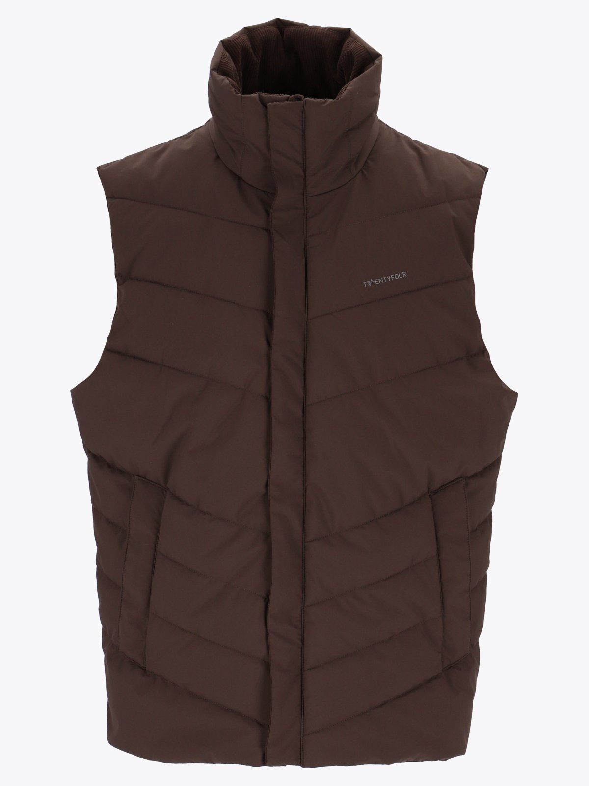 Twentyfour Aurora Thermal Vest H Mørk Brun