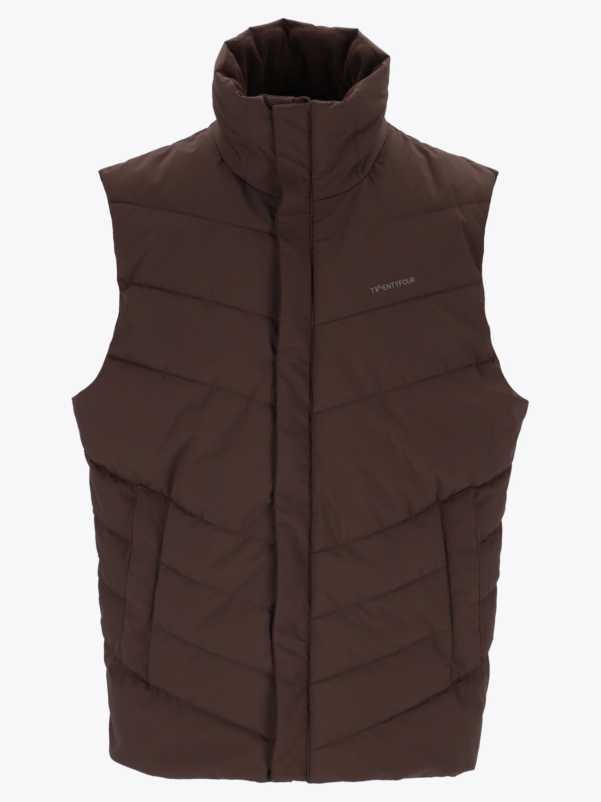 Twentyfour Aurora Thermal Vest H Mørk Brun