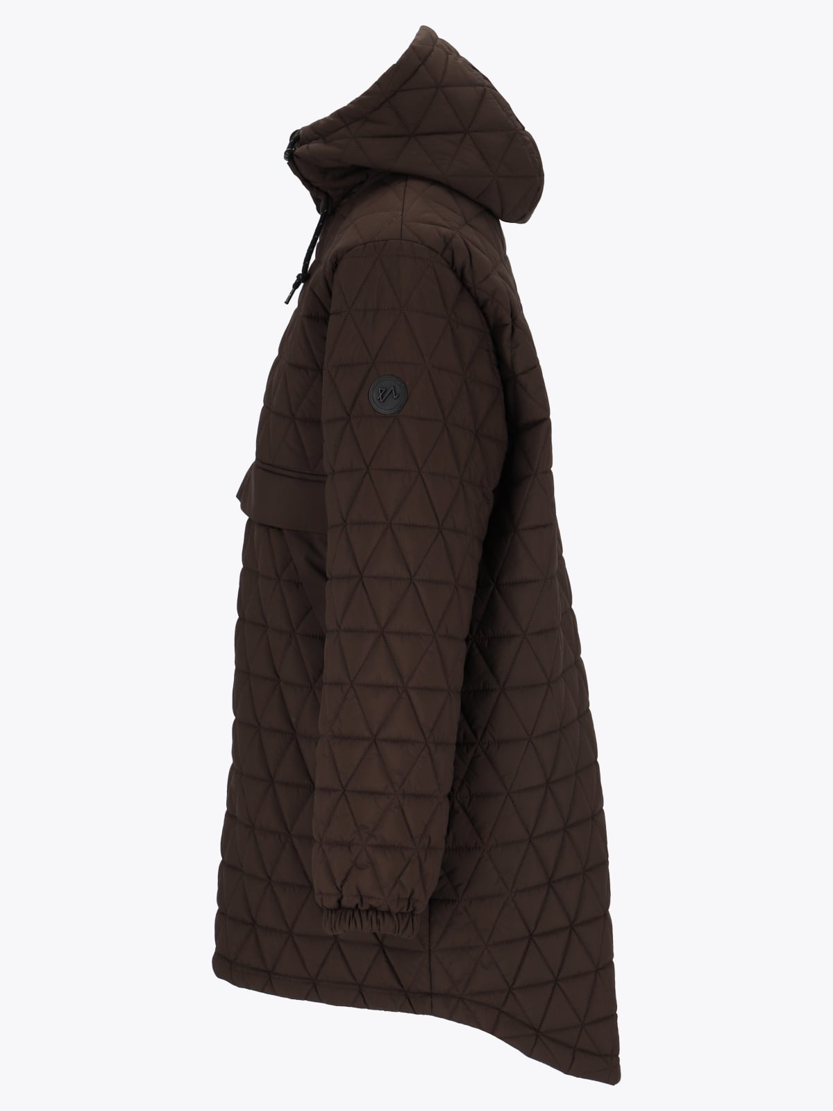 Twentyfour Mode Quilted Anorak D Mørk Brun