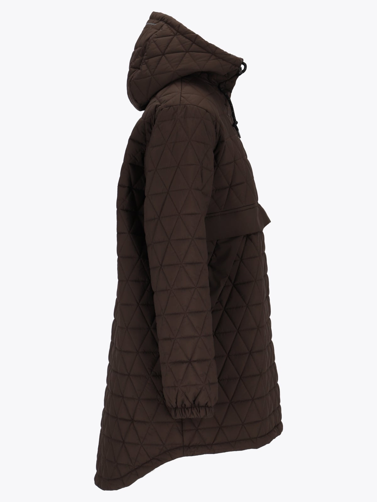Twentyfour Mode Quilted Anorak D Mørk Brun