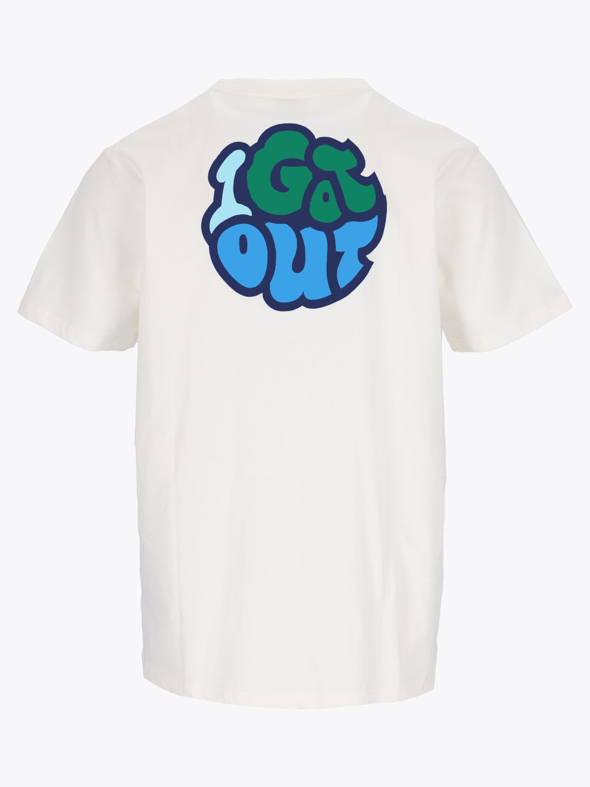 Twentyfour & IGO Back T-skjorte U Hvit