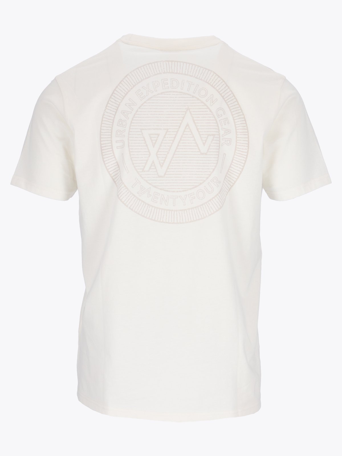 Twentyfour & UXG Back T-skjorte U Hvit