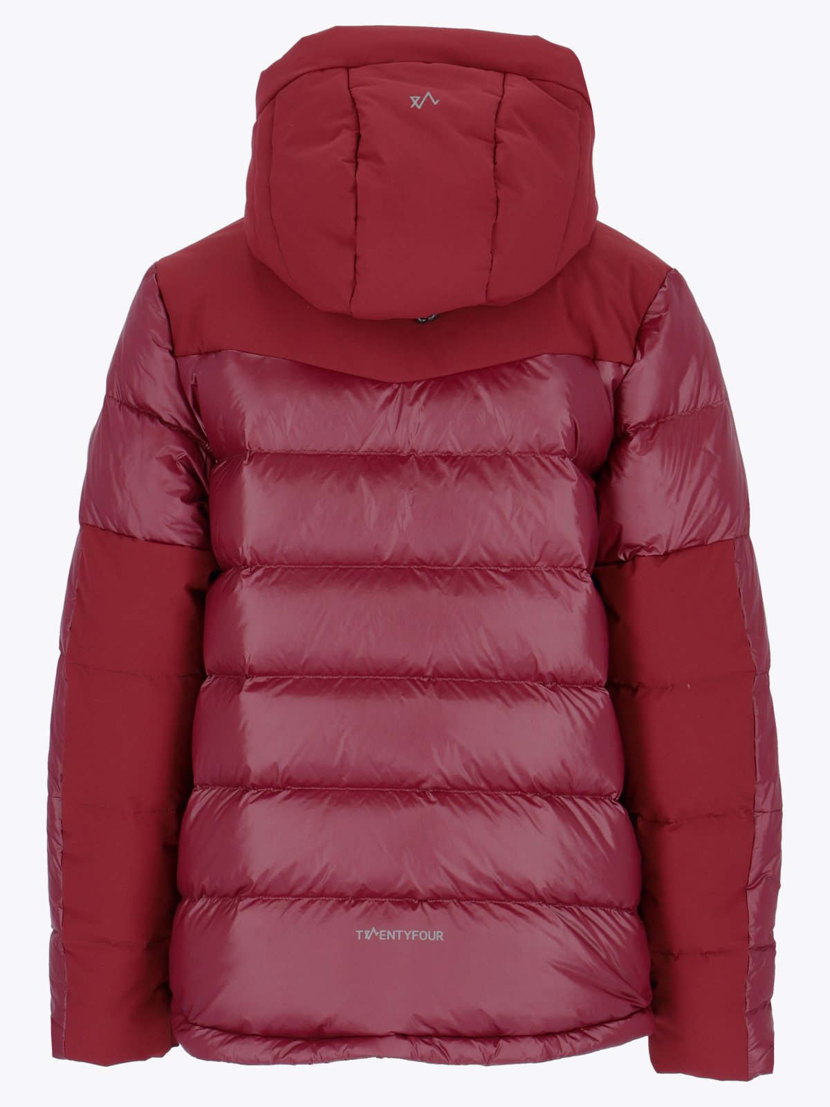 Twentyfour Aurora Warm Dunjakke JR M Burgunder