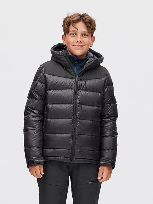 Twentyfour Aurora Warm Dunjakke JR Sort