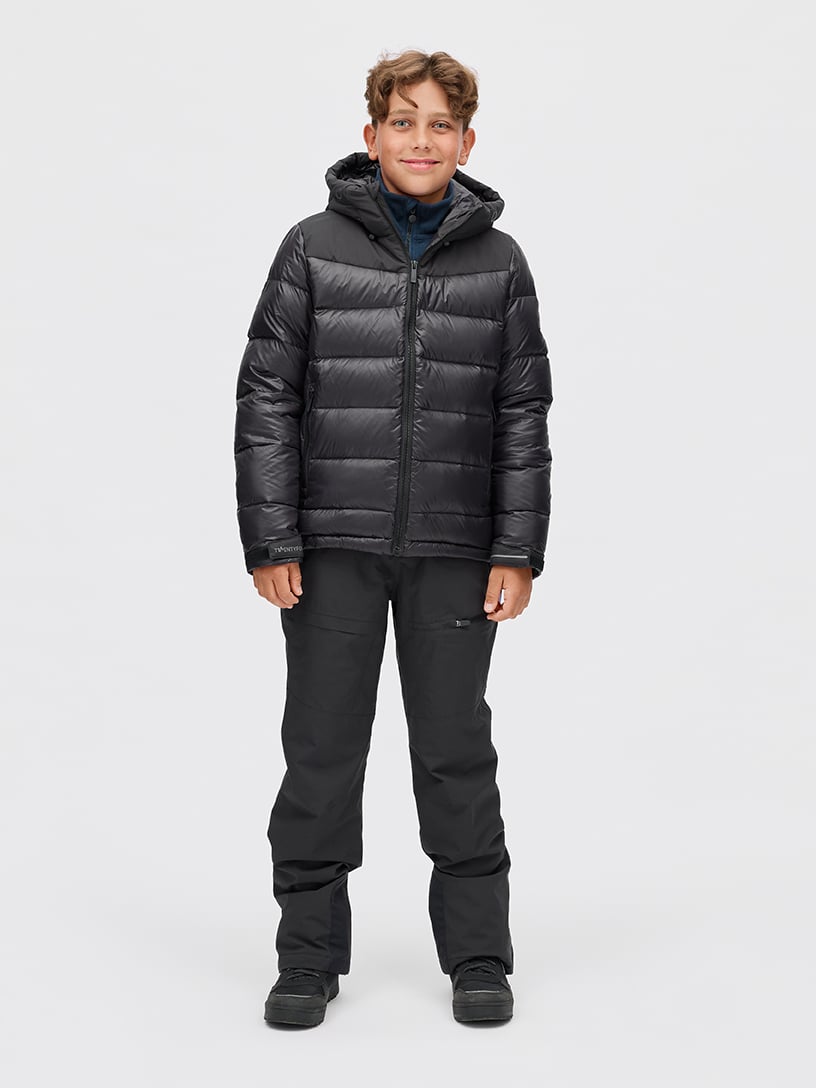 Twentyfour Aurora Warm Dunjakke JR Sort