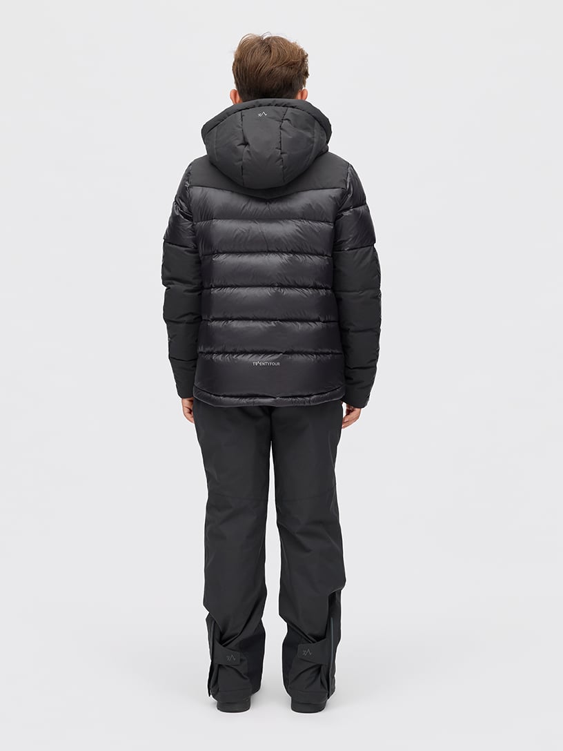 Twentyfour Aurora Warm Dunjakke JR Sort
